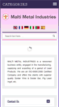 Mobile Screenshot of maltimetalindustries.com